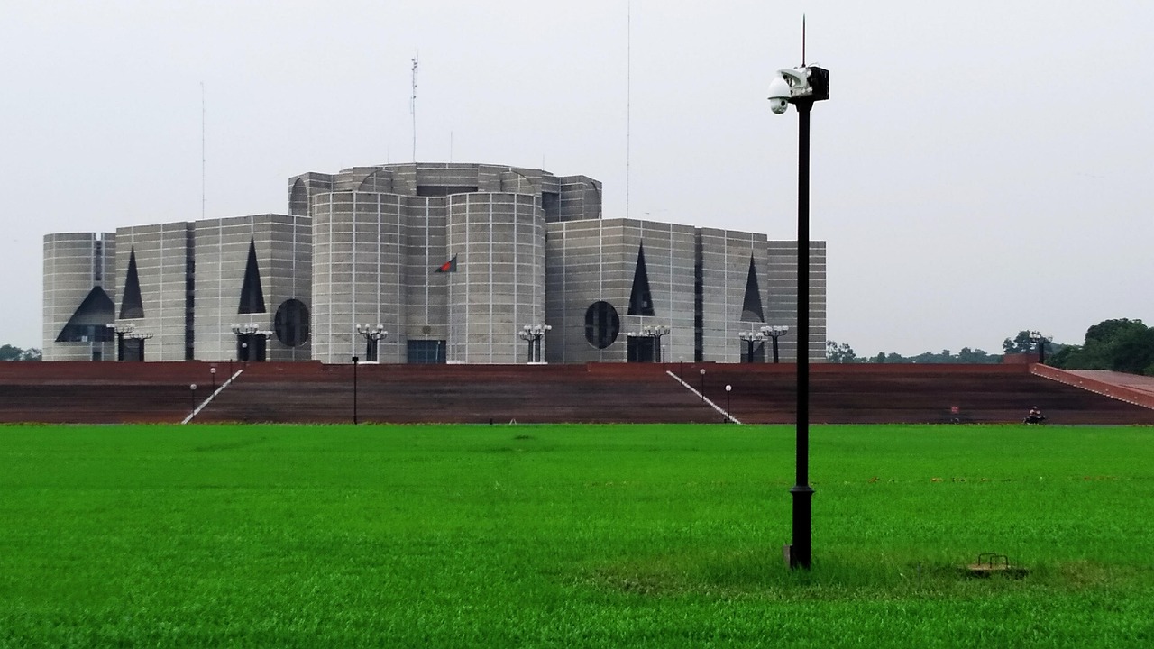 Bangladesh national politics and political tension symbolic image