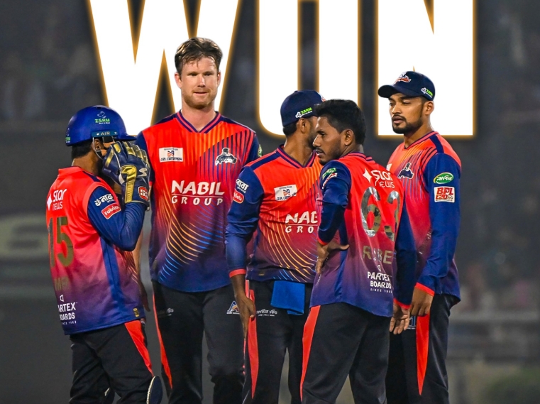 বিপিএলে সিলেটকে ২১ রানে হারিয়ে ফাইনালে ওঠা রাজশাহী দল